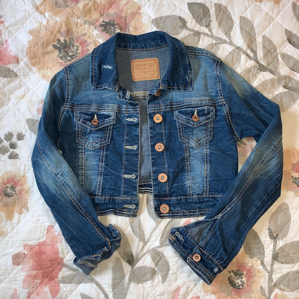 Crop Jean Jacket